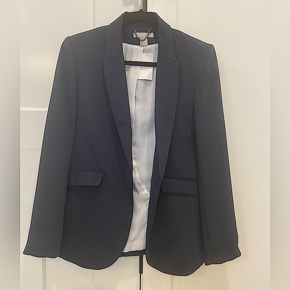 Navy blue blazer